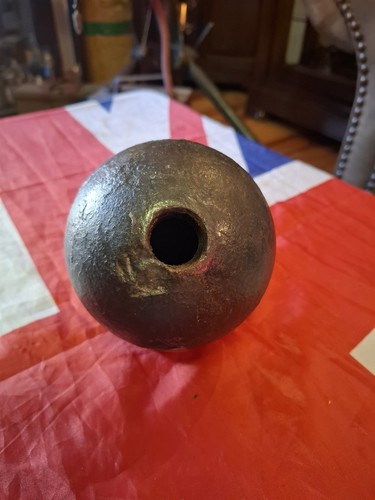 Royal navy 12lb cannonball - navy,