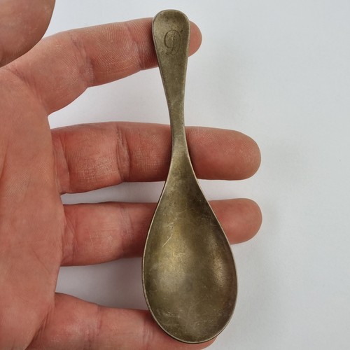 Solid silver caddy - solid,