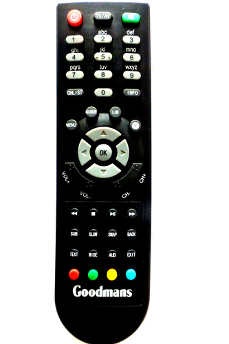 Goodmans freeview box remote - box,