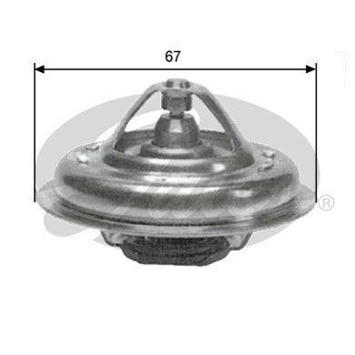 Gates thermostat for citroen - gates,