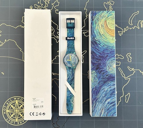 Swatch watch moma the - moma, starry