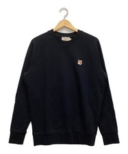 maison kitsune Sweatshirts Size: M Black Men AM00303KM0001
