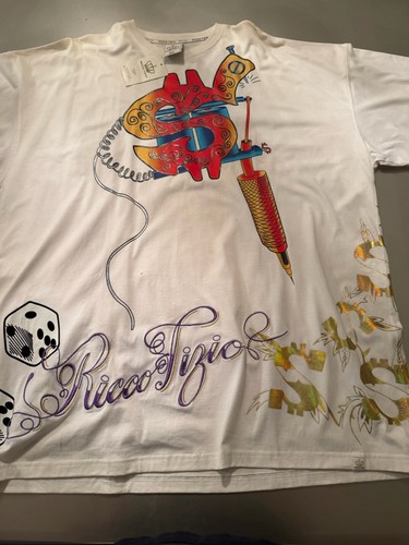 Ricco tizio tattoo t - xl,