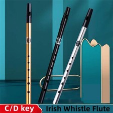 Brand New Irish Whistle Tin Whistle Penny Fulte Whistling High Low Notes