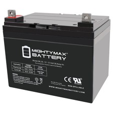 Mighty Max 12V 35AH SLA Battery Replaces Scag Power Equip. Zero-Turn Turf Tiger