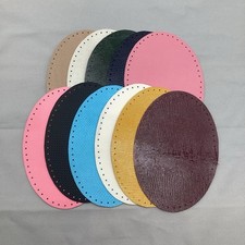 Real Leather Patches. Genuine Leather Elbow, Knee,  Patches. Brown, Blue, Yellow