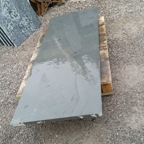 Natural black blue slate - /,