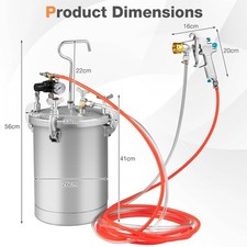 15L Paint Tank Pressure Paint