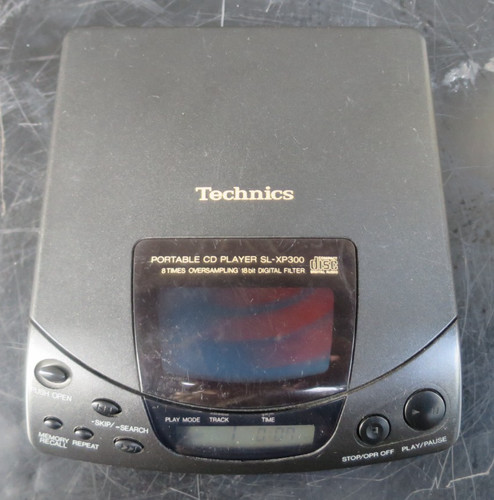 Technics xp300 portable cd - portable,