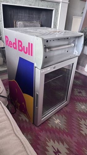 Redbull drinks fridge - fridge, bar