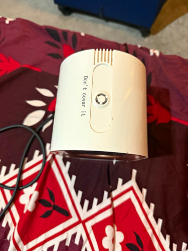 White mini electric portable - white,