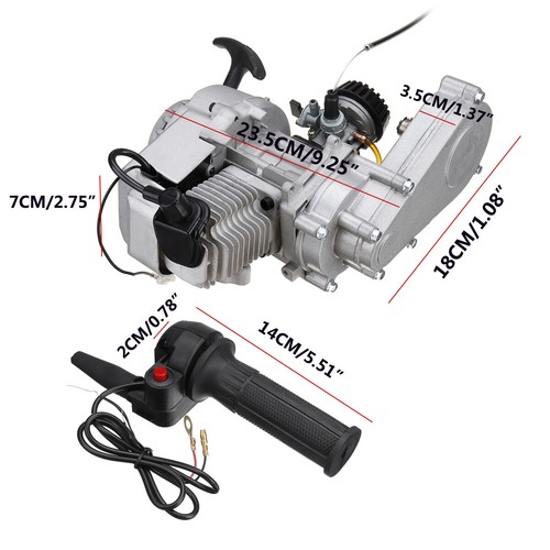 Stroke pull start engine - stroke,
