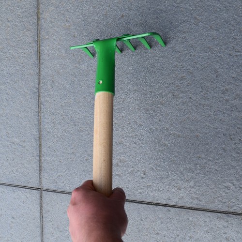 Small garden rake for - for, raking