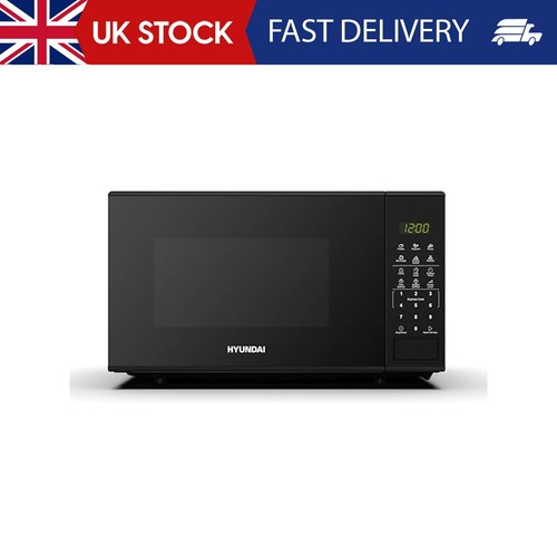 Hyundai 800w 20l black digital - black,