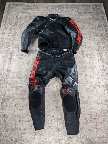 Dainese leather biking suit - dainese,