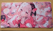 XL Gaming Mouse Pad Desk Mat 60x30cm – Cute Pink Kawaii Anime Girl – New UK - G9
