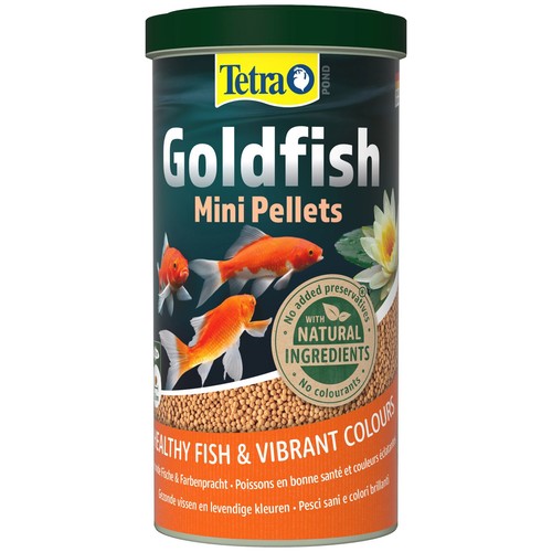 Tetra goldfish mini pellet - pellet, 1l