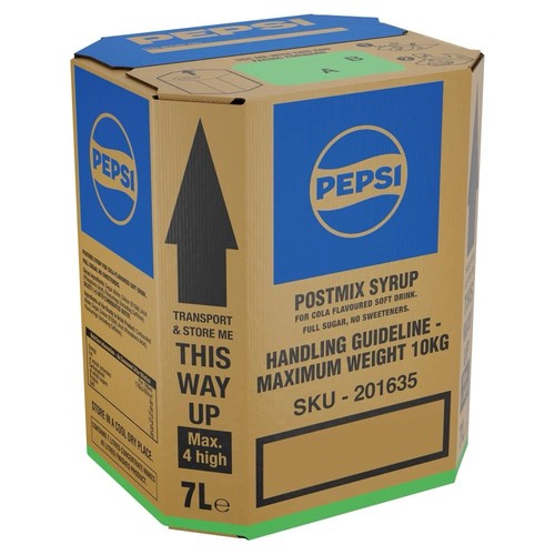 Pepsi bib bag box - pepsi, 7l