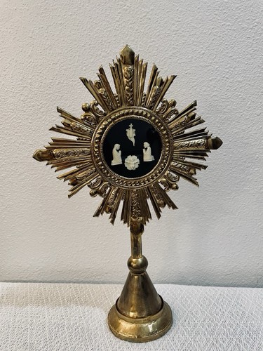 Vintage reliquary monstrance - vintage, /