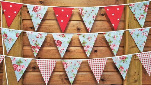 Cath kidston fabric bunting - fabric,