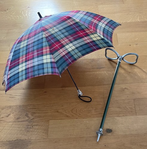Vintage shooting stick seat - vintage, wm