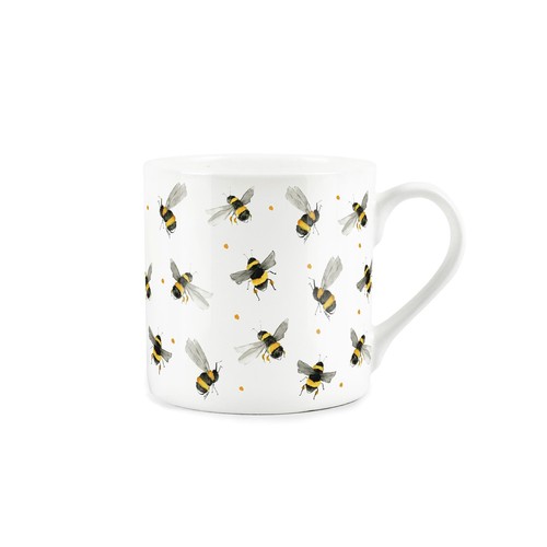 Bone china mug flying - bone,