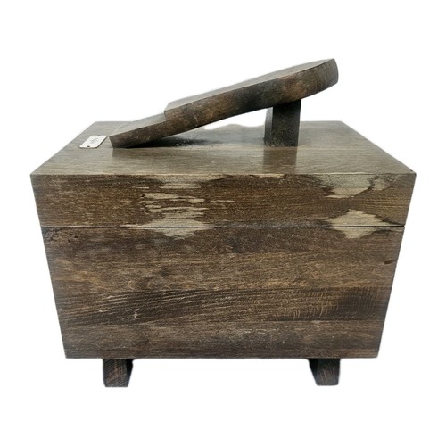 Shoe shine wooden box - box, empty