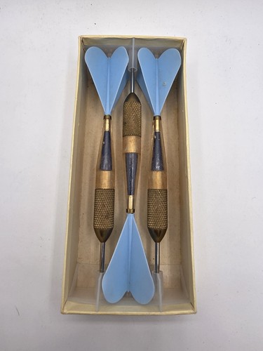 Vintage dorwin brass darts - vintage, set