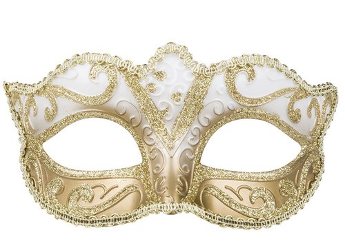 Gold venice felina - venice, mask