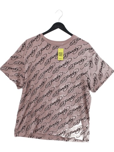 Hardy men shirt m pink - hardy,