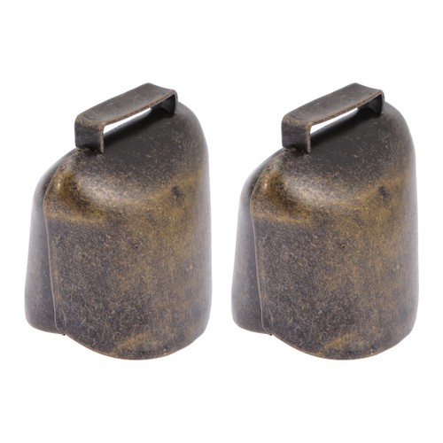 2pcs reusable iron cow bells - cow,
