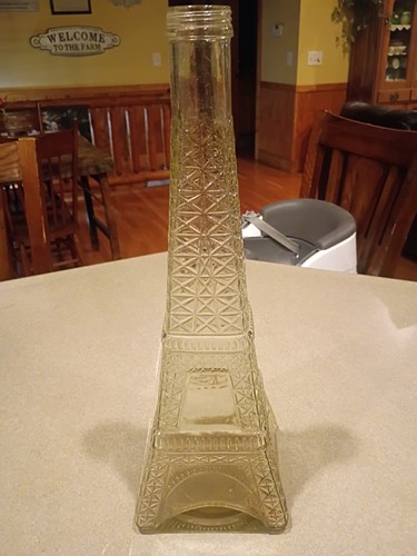Eiffel tower glass - tower, 17”