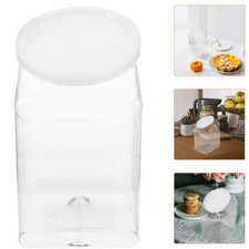  Reusable Plastic Candy Jar With Lid For Kitchen Candy Containers With Lids