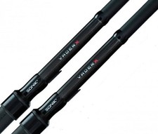 2 X Sonik Vader X RS Carp Rods 12ft 3lb Carp Fishing 50mm Butt Rings NEW