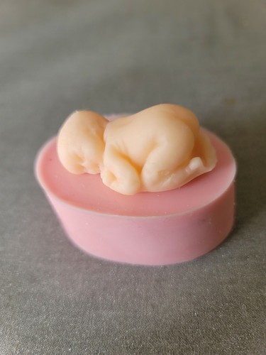 Silicone flexible pink mold - flexible,