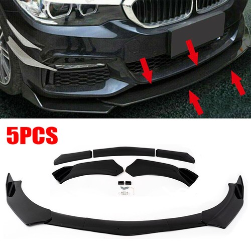 Gloss black front bumper - gloss,