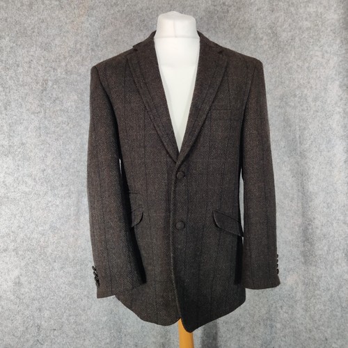 William hunt tweed jacket size - william,