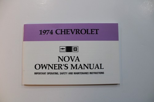 1974 chevrolet nova owners - 1974,