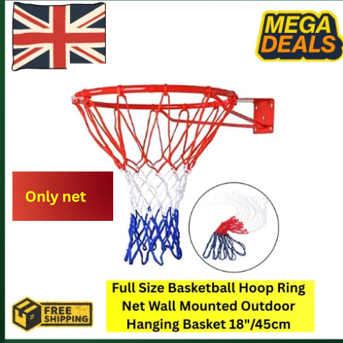Full size basketball hoop - full, ring