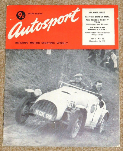 Autosport dec 1950 - vol, 1
