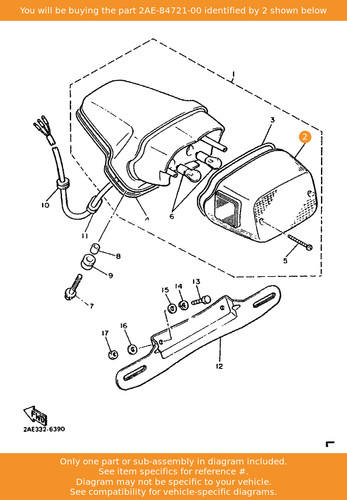 Yamaha lens taillight - yamaha,
