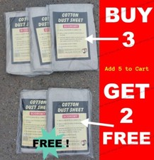 DUST SHEET COTTON HEAVY DUTY