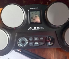 Alesis Compact Kit 4 Drum Kit with Drumsticks and Power Lead