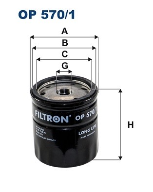 570 filtron oil - filtron, filter