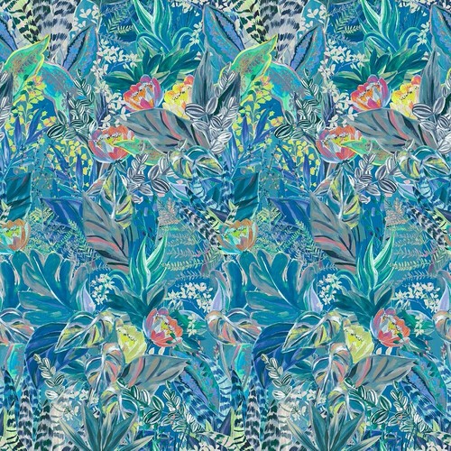 Velvet fabric merida marine - velvet,