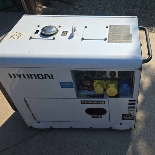 Hyundai diesel generator - diesel,