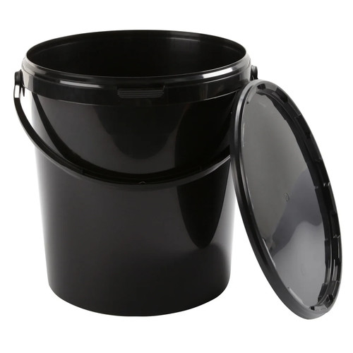 Round bucket with lid - bucket,