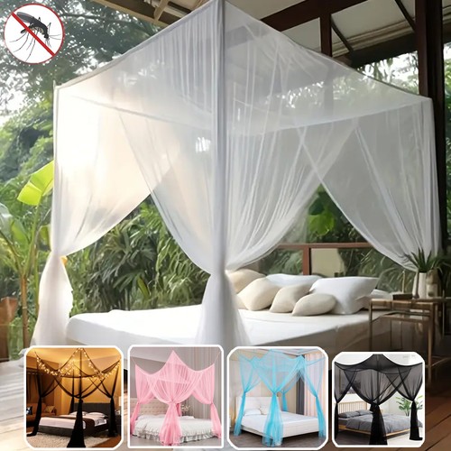 Openings mesh bed - bed, curtains