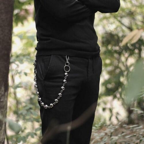 Gothic jeans skull - jeans,