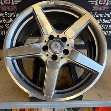 1 X Mercedes Amg CLS 19” alloy wheel a2184011602 ET34.5 8.5J W218 FRONT 2 Welds